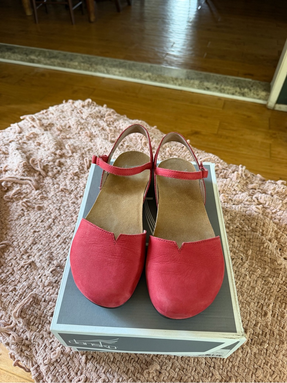 NWT Women's Red Slingback Flats - Comfortable Everyday Style